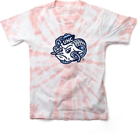 Wes & Willy Girls' University of North Carolina Logo Circle Tie Dye Graphic T-shirt