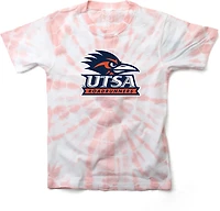 Wes & Willy Girls' University of Texas at San Antonio Logo Circle Tie Dye Graphic T-shirt