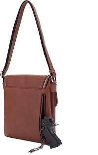 Jessie & James Ella Concealed Carry Lock and Key Crossbody Bag