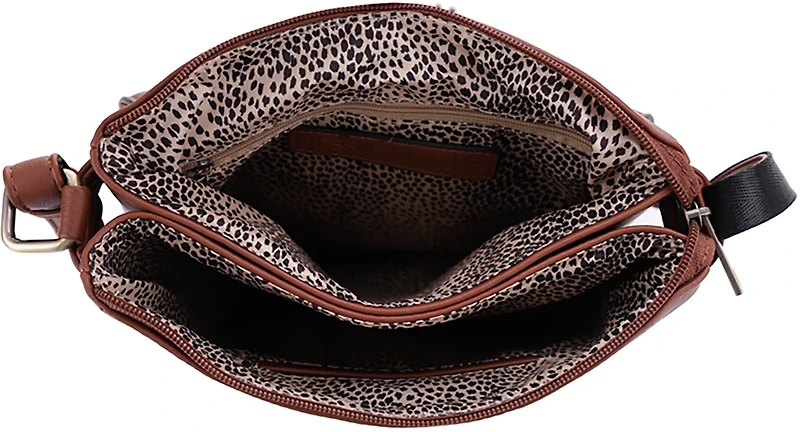 Jessie & James Ella Concealed Carry Lock and Key Crossbody Bag