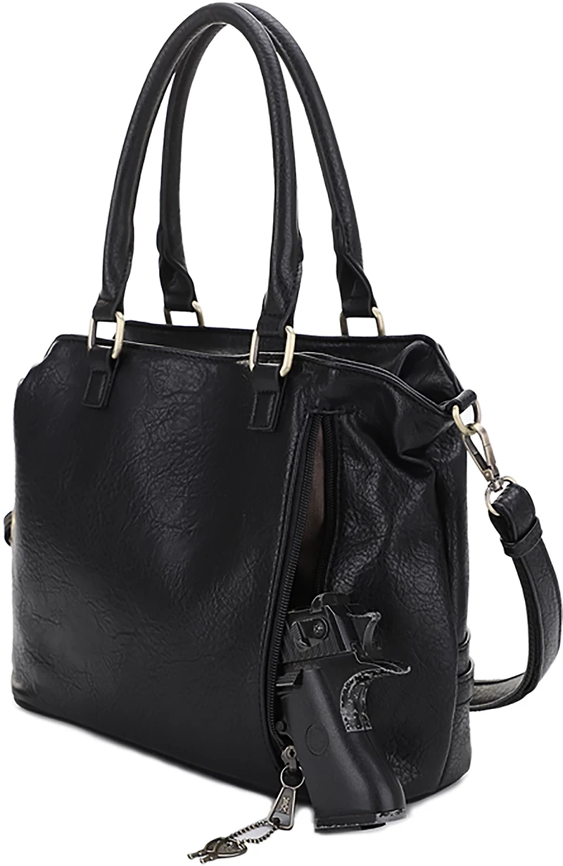 Jessie & James Elena Concealed Carry Lock and Key Satchel Handbag