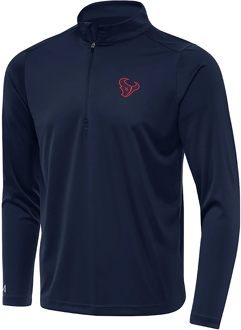 Antigua Men's Houston Texans Tribute Long Sleeve Pullover