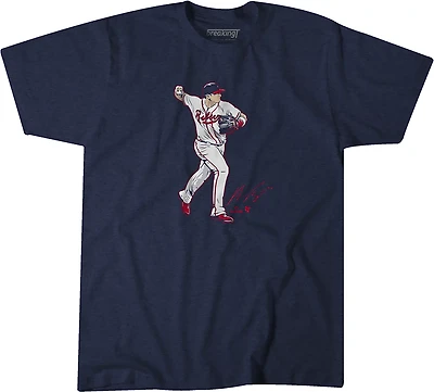 BreakingT Men's Braves Riley Icon Short Sleeve T-shirt