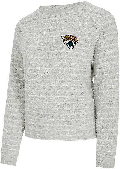 Concepts Sport Women's Jacksonville Jaguars Ventura Striped Long Sleeve Top