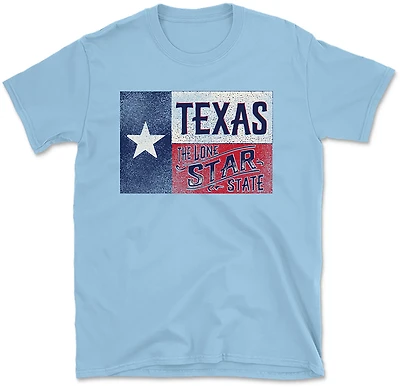 State Life Men's Texas Proud Flag Short Sleeve T-shirt