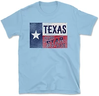 State Life Men's Texas Proud Flag Short Sleeve T-shirt