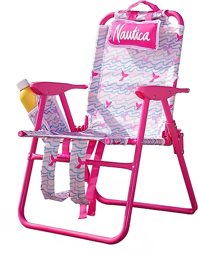 Nautica Kids' Beach Chair in Mermaid Tails Print
