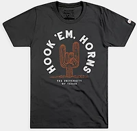 Homefield Men's University of Texas Hook Em Cactus Graphic T-shirt