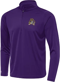 Antigua Men's East Carolina Pirates Tribute Quarter Zip Pullover