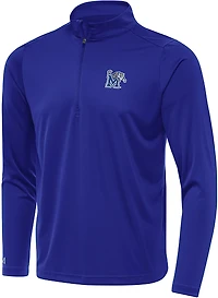 Antigua Men's Memphis Tigers Tribute Quarter Zip Pullover