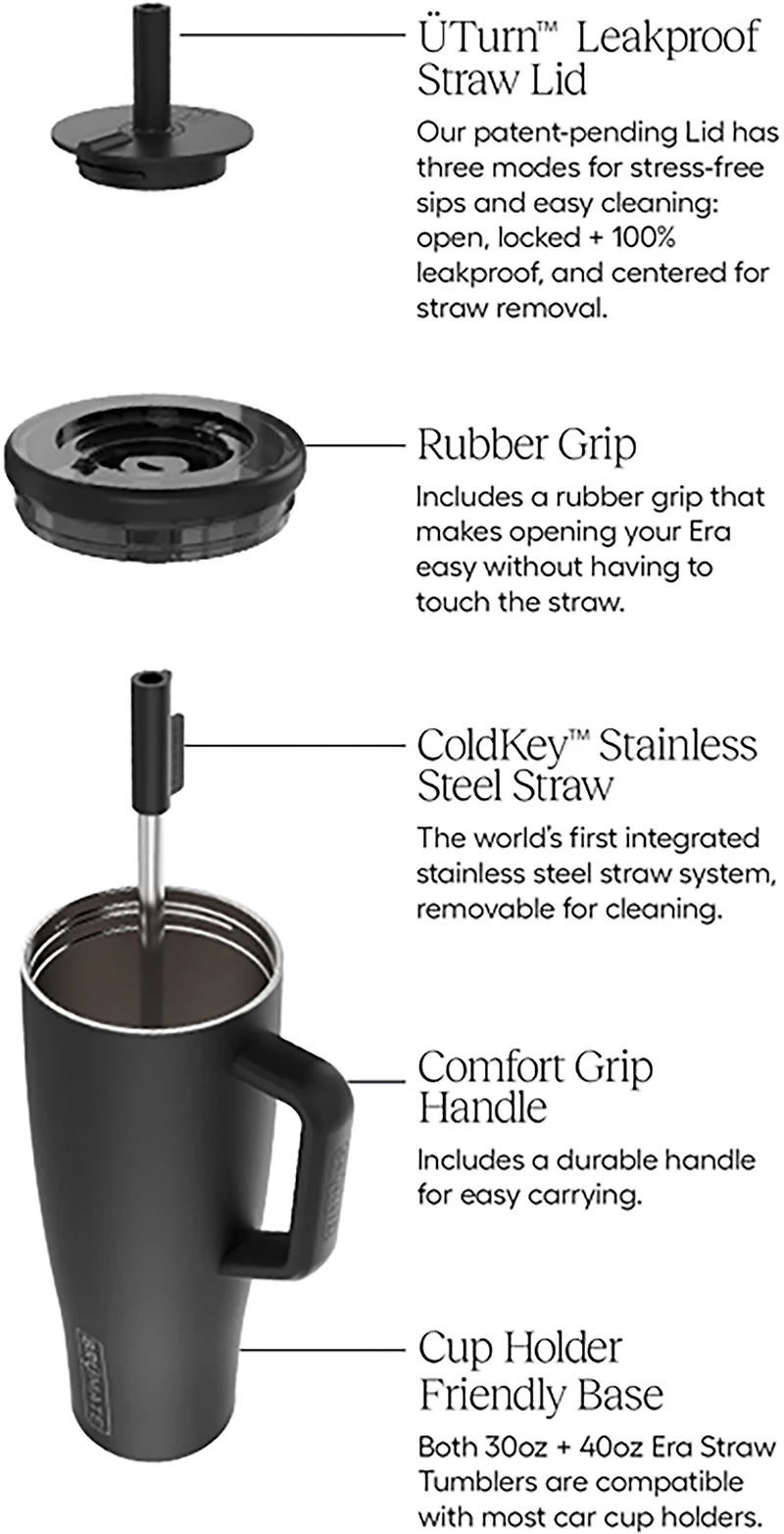 BruMate Era 40 oz Straw Tumbler
