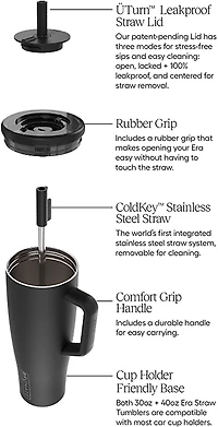 BruMate Era 40 oz Straw Tumbler