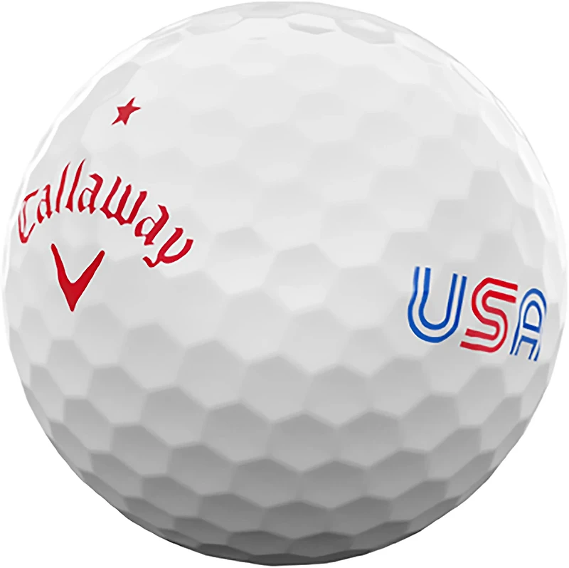 Callaway Supersoft Stars and Stripes Golf Balls 12-Pack