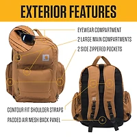 Carhartt 35L Triple-Compartment Backpack