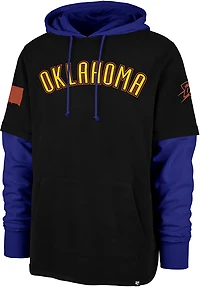 '47 Oklahoma City Thunder Men's Edition Trifecta Shortstop Long Sleeve Pullover