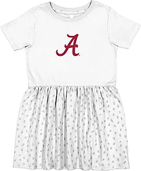 Two Feet Ahead Infant Girls' University of Alabama Polka Dot Dress