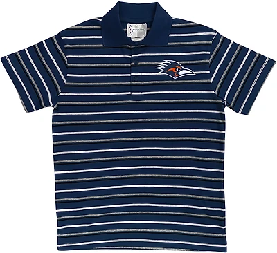 Two Feet Ahead Boys' University of Texas at San Antonio Multi-Stripe Polo Shirt