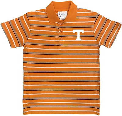 Two Feet Ahead Boys' University of Tennessee Multi-Stripe Polo Shirt