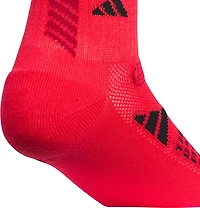adidas Youth Boys' Cushioned Graphic Quarter Socks 6 Pack