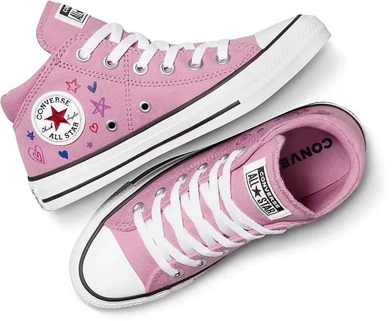 Converse Girls' Chuck Taylor All Star Maddison Mid Shoes