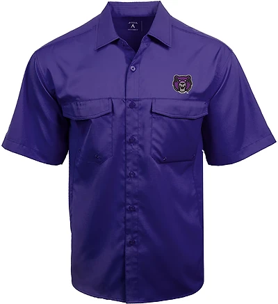 Antigua Men's University of Central Arkansas Game Day Fishing Shirt