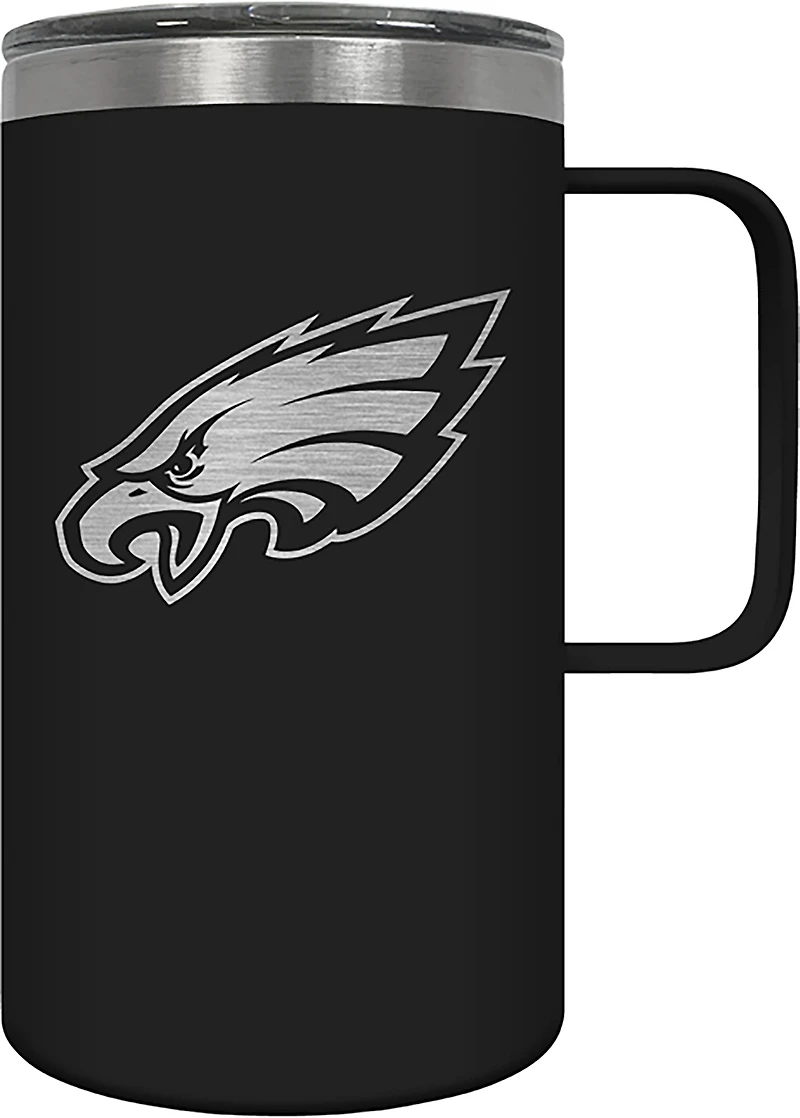 Great American Products Philadelphia Eagles 18 oz Hustle Primary Etch Travel Mug