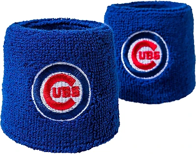 Franklin Chicago Cubs Embroidered Wristbands