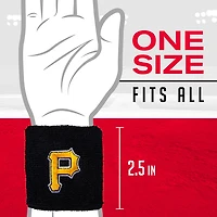Franklin Pittsburgh Pirates Embroidered Wristbands