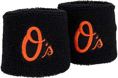 Franklin Baltimore Orioles Embroidered Wristbands