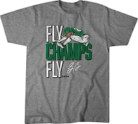 BreakingT Men's Philadelphia Eagles Saquon Barkley Fly Champs Fly Short Sleeve T-shirt