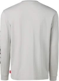 Magellan Outdoors Men's Grotto Falls Holiday Mossy Oak Break-Up Country Snowdrift 2.0 Long Sleeve T-shirt