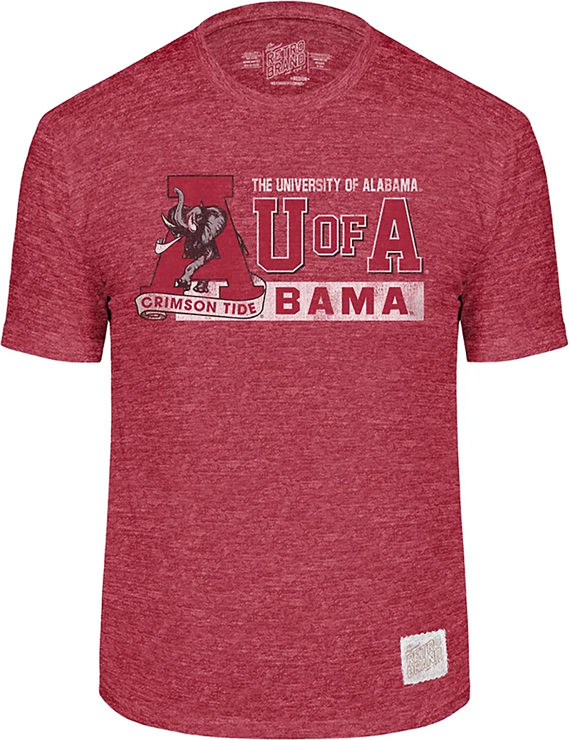 WILDCAT RETRO Men's Alabama Block Mascot T-shirt