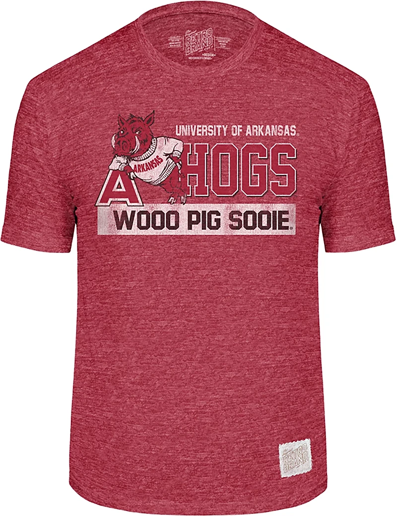 WILDCAT RETRO Men's Arkansas Block Mascot T-shirt