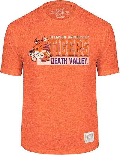 WILDCAT RETRO Men's Clemson Block Mascot T-shirt