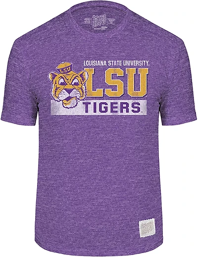 WILDCAT RETRO Men's LSU Block Mascot T-shirt