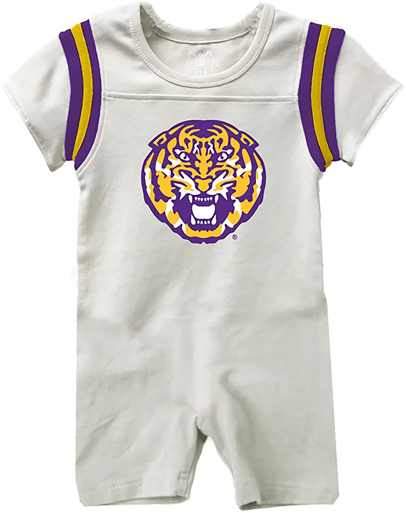 Wes & Willy Infant Boys' Louisiana State University Primary Logo Romper