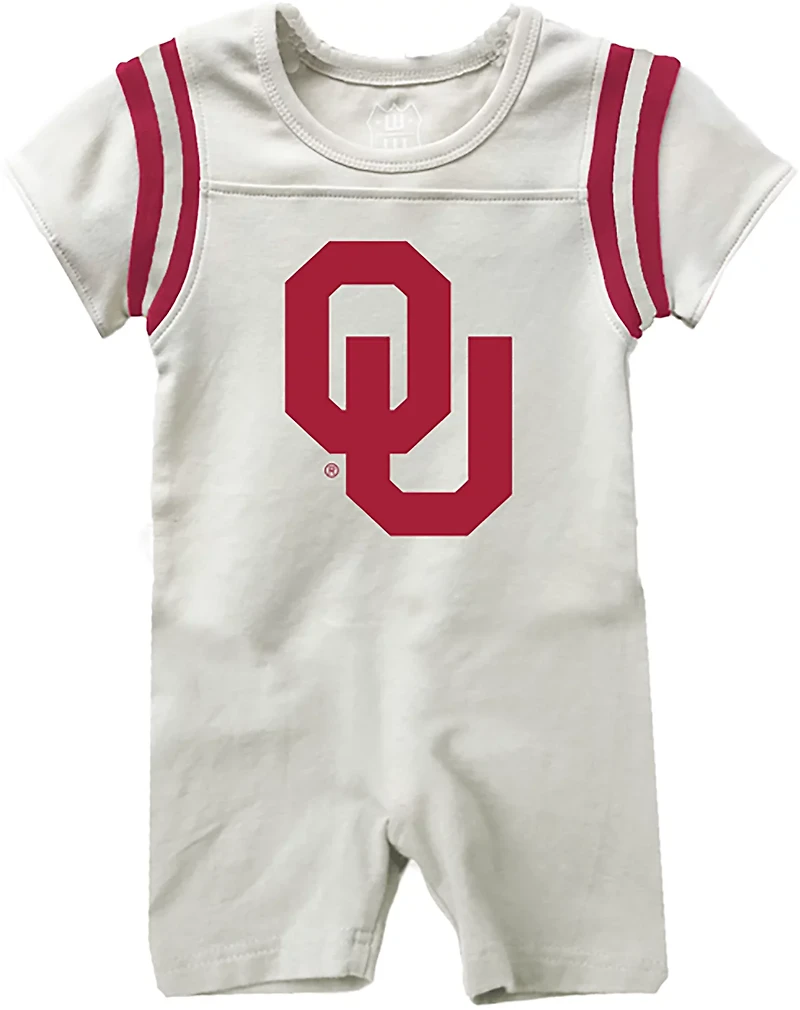 Wes & Willy Infant Boys' University of Oklahoma Primary Logo Romper
