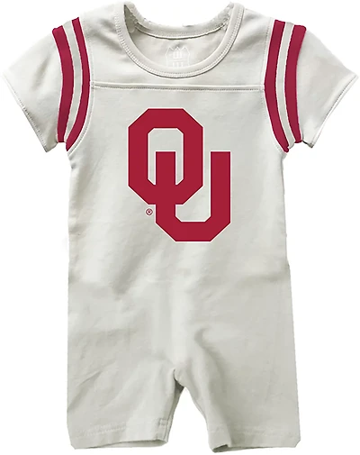 Wes & Willy Infant Boys' University of Oklahoma Primary Logo Romper