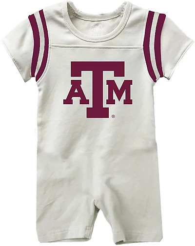 Wes & Willy Infant Boys' Texas A&M University Primary Logo Romper