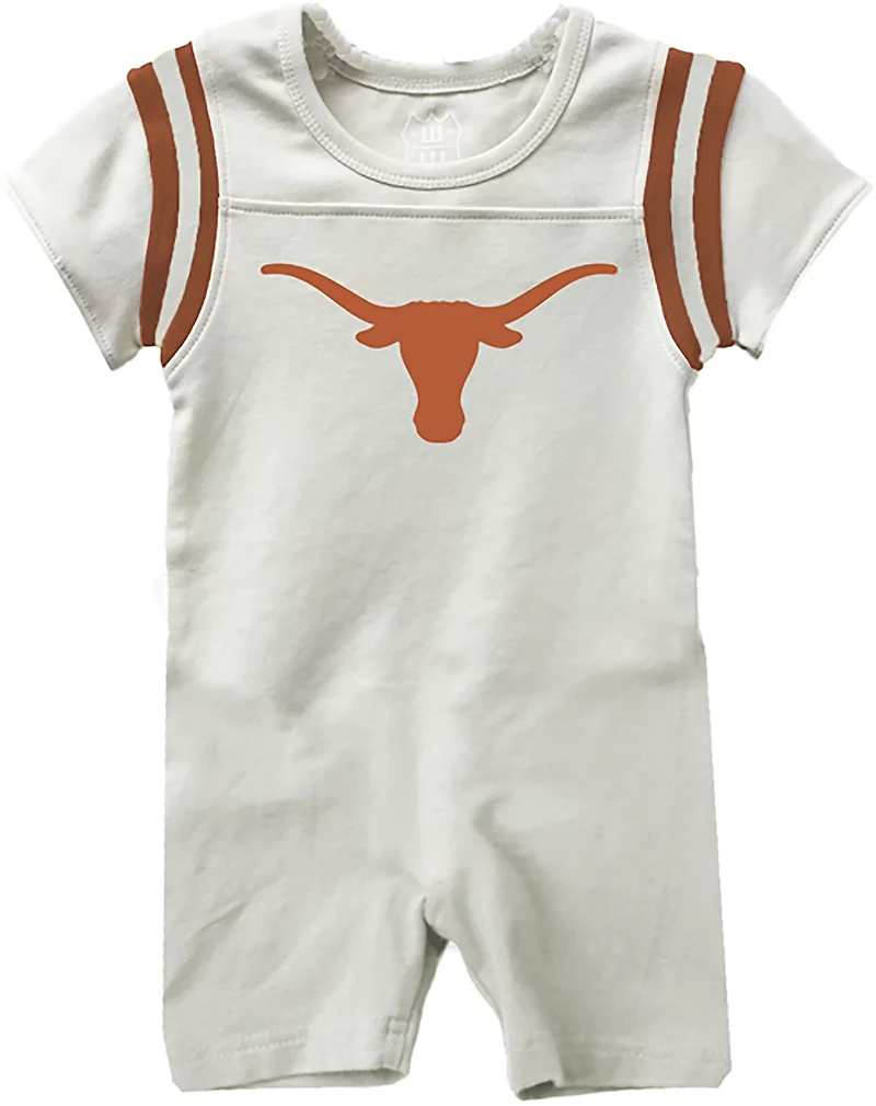 Wes & Willy Infant Boys' University of Texas Primary Logo Romper