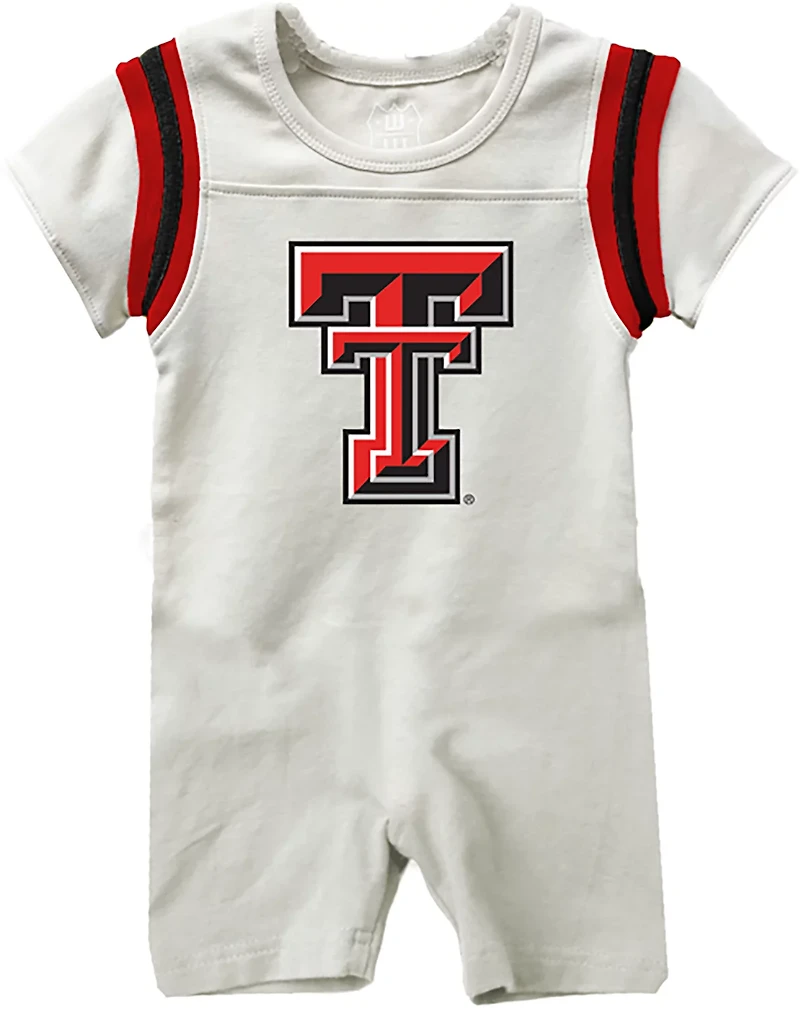 Wes & Willy Infant Boys' Texas Tech University Primary Logo Romper