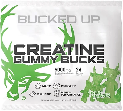 Bucked Up Creatine Gummies 24 Servings