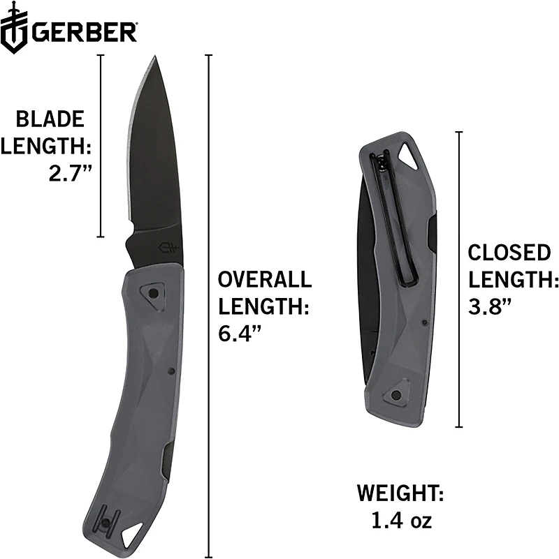 Gerber LST Ultra Grey Folding Knife