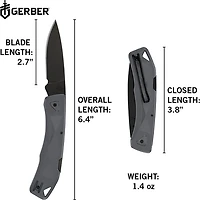 Gerber LST Ultra Grey Folding Knife