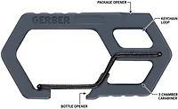 Gerber LST Urban Blue Folding Knife and Carabiner Combo