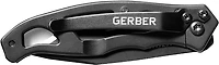 Gerber Paraframe Tanto Black Folding Knife and Shard Black Combo