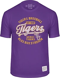 WILDCAT RETRO Men's LSU Baseball Tigers Script T-shirt