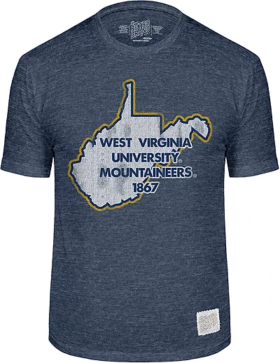 WILDCAT RETRO Men's West Virginia School State T-shirt