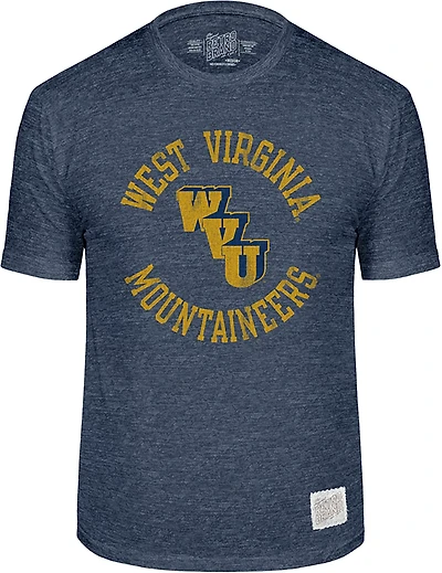 WILDCAT RETRO Men's West Virginia Circle School T-shirt