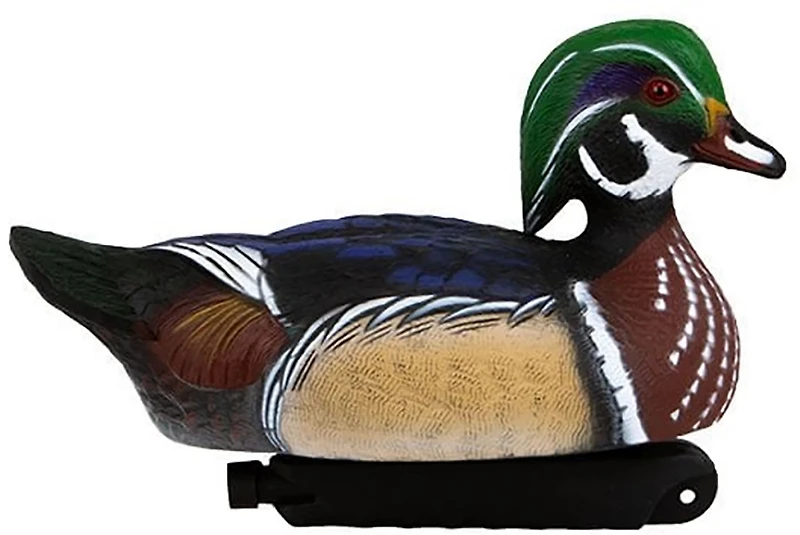 Cupped 3-D Wood Duck Decoys 6-Pack
